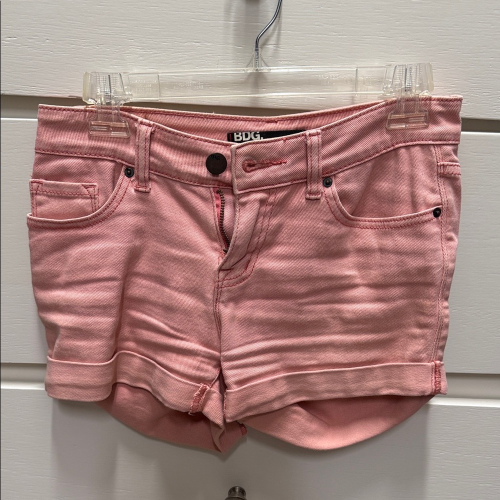 BDG Women's Light Pink Jean Shorts